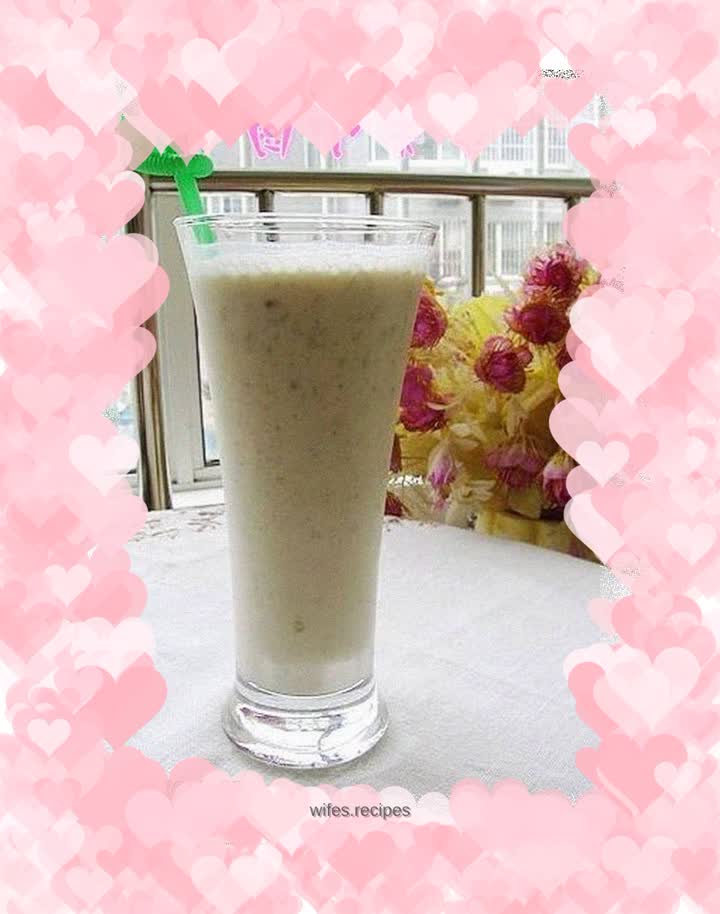 Mung bean paste yogurt