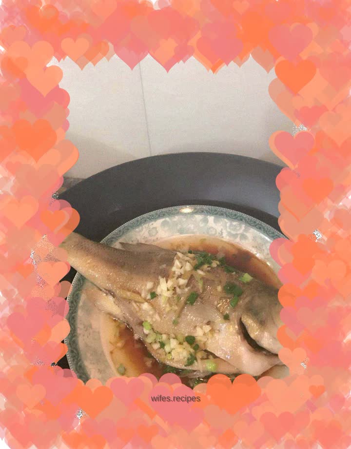 Steamed seabass