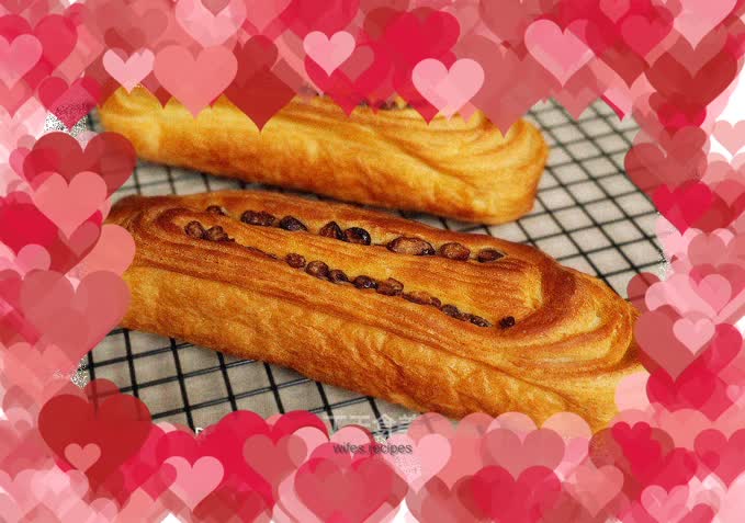 Danish red bean sticks