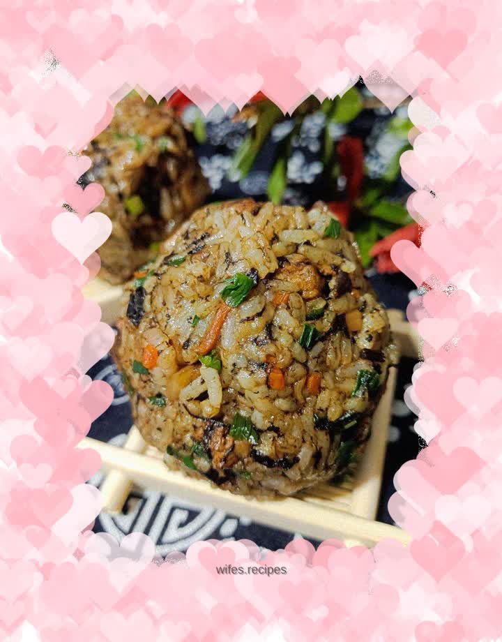 Dried vegetable cake