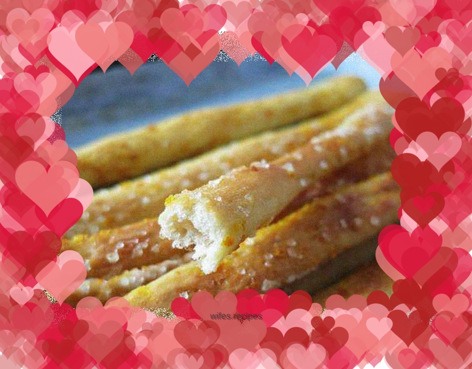 Orange Sweet Breadsticks