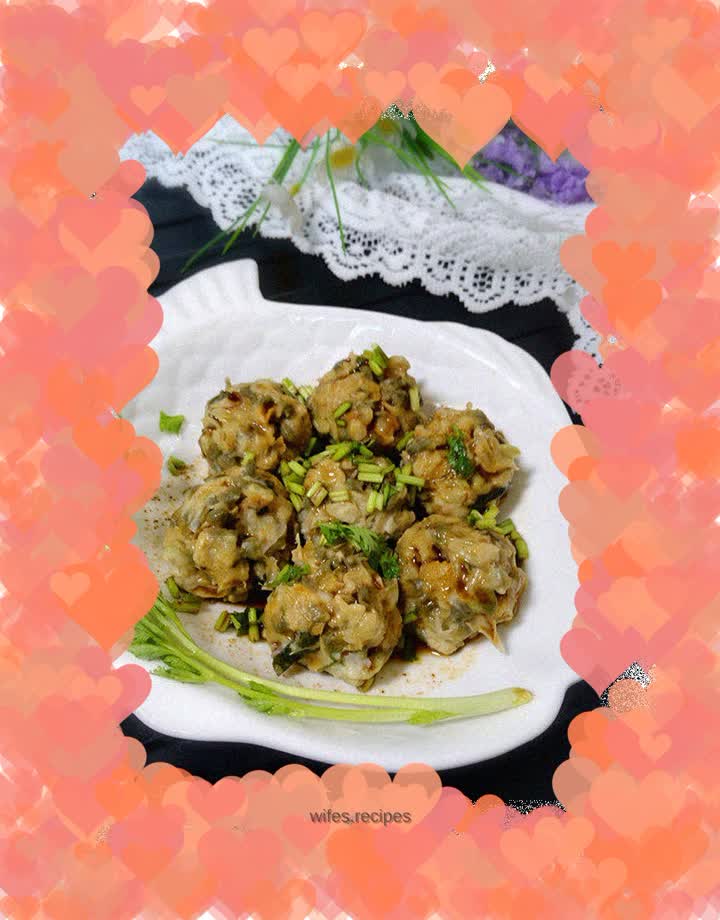 Sophora japonica and sea rice balls