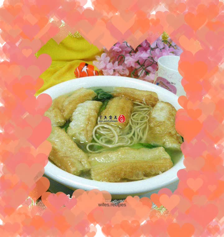 Green Vegetable Fritters Soba Noodles