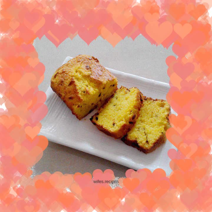 Passion fruit pound cake