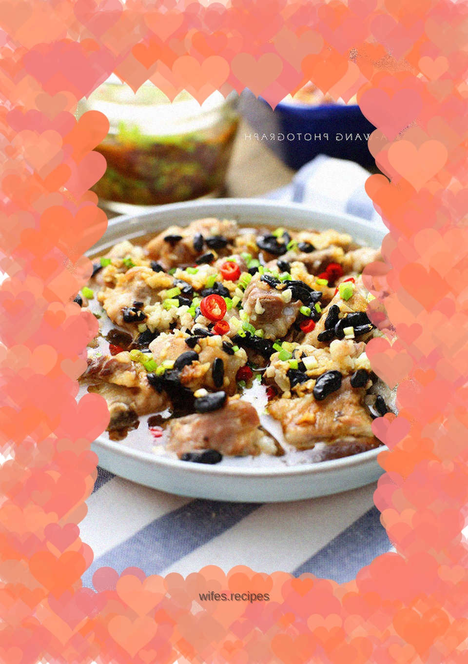 Steamed Pork Ribs with Black Bean Sauce