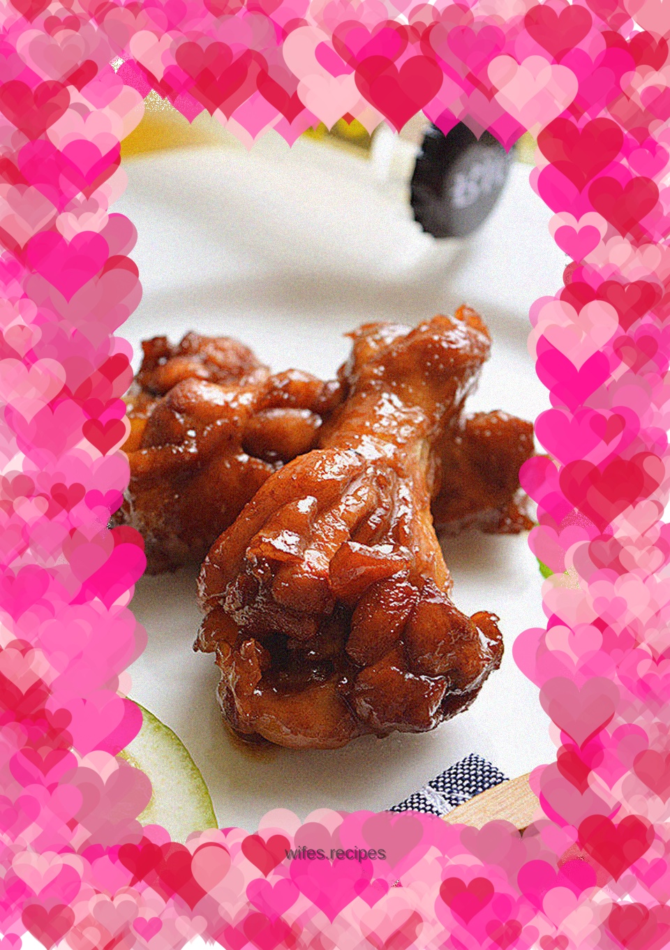 Cocktail roasted wing root