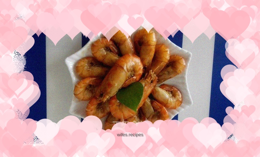 Roasted Shrimp in Oyster Sauce