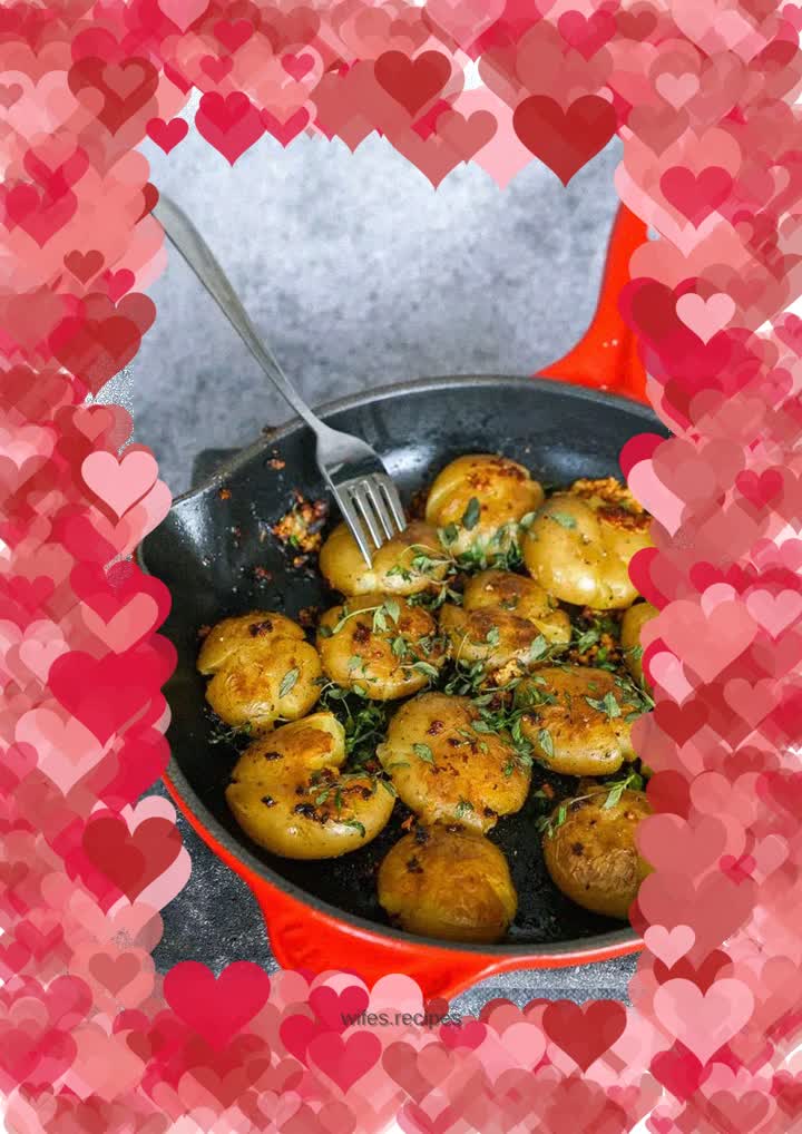 Pan-fried potatoes that you fall in love with as soon as you eat them