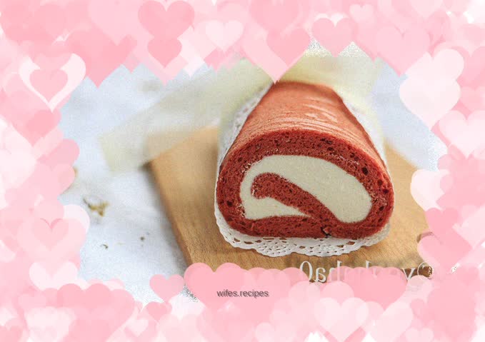Red Velvet Cake Roll