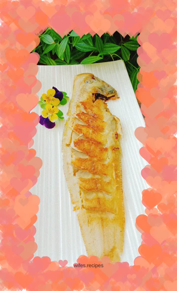 Dry fried pedal fish