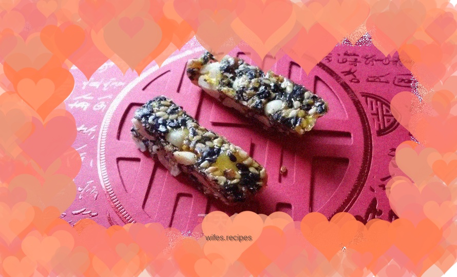 Peanut sesame candy