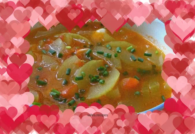 Tomato and winter melon soup