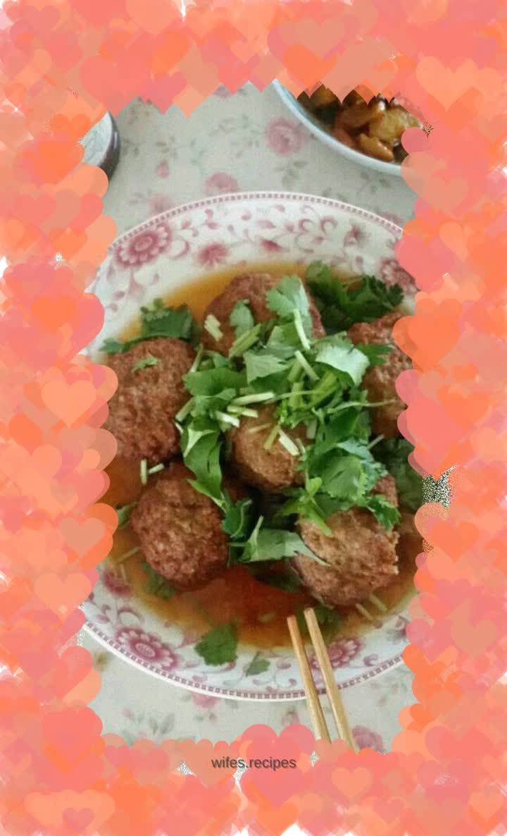 Sixi meatballs