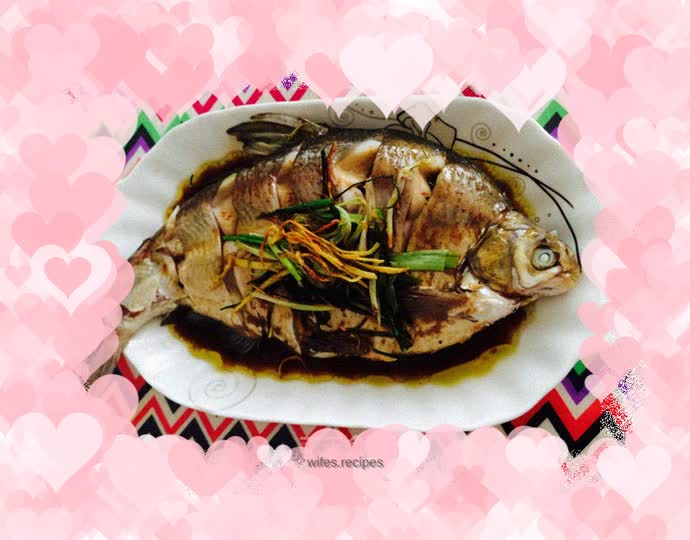 Steamed Wuchang Fish