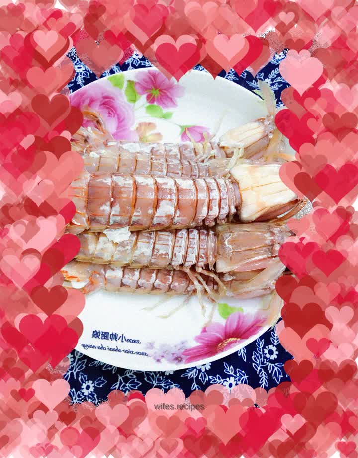 Steamed shrimps~Pippi shrimps