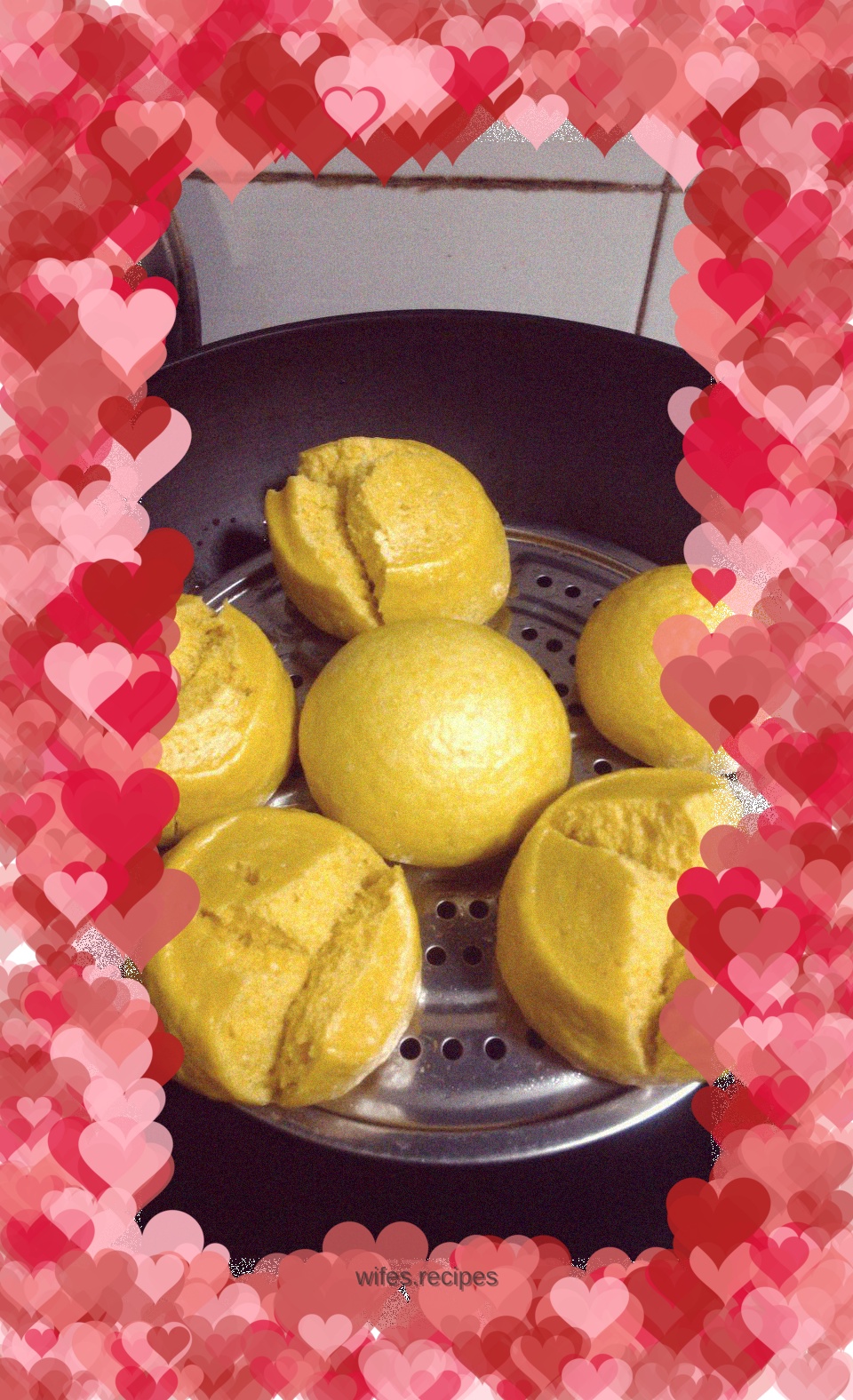 Blossom Pumpkin Steamed Buns