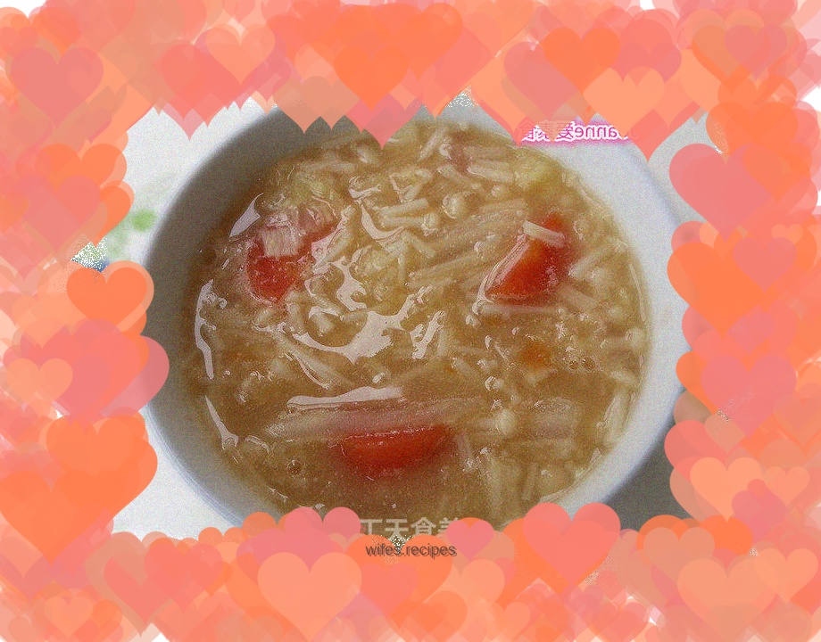 Enoki Mushroom Miso Soup