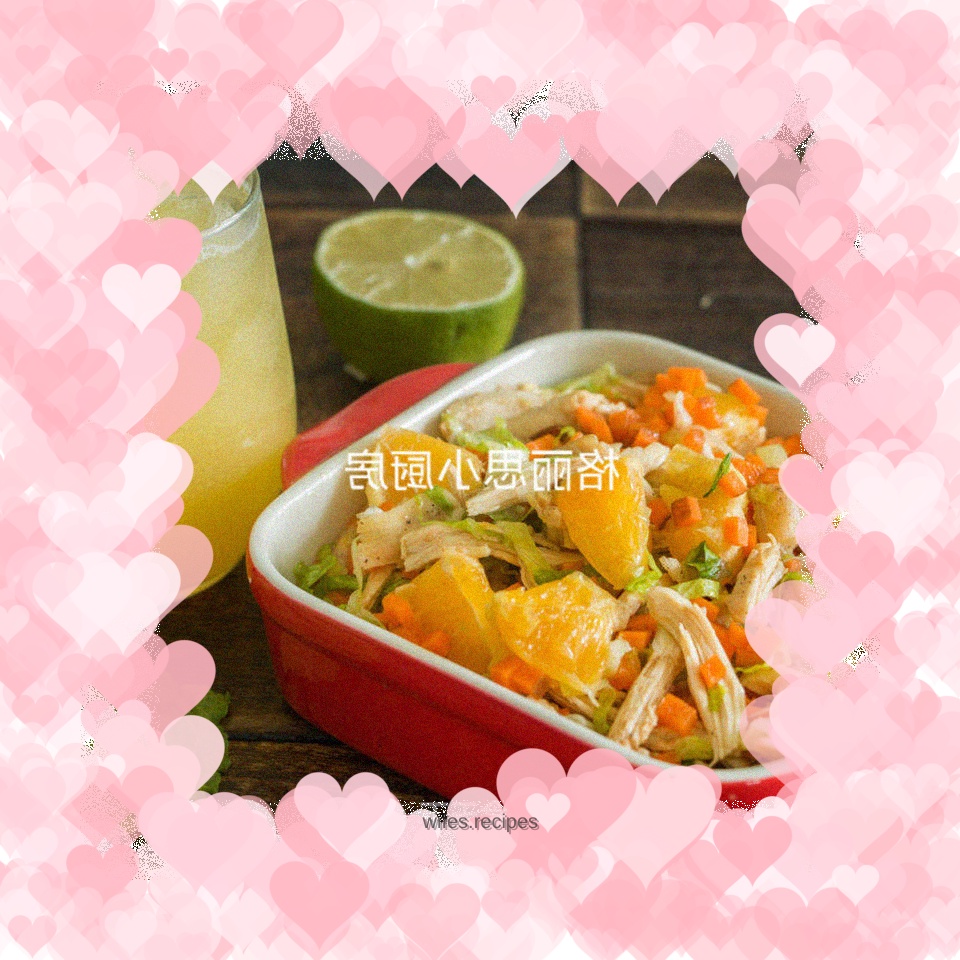 Essential fruit and vegetable chicken salad for weight loss