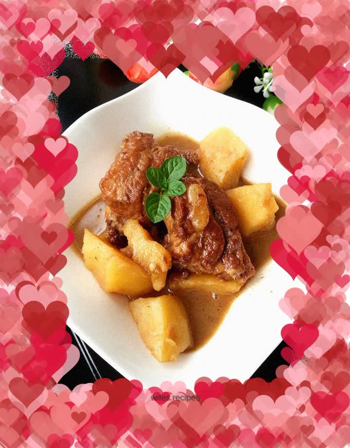 Potato Braised Pork Ribs