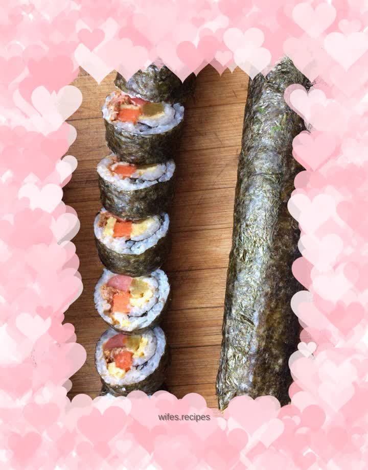 Sushi roll kimbap