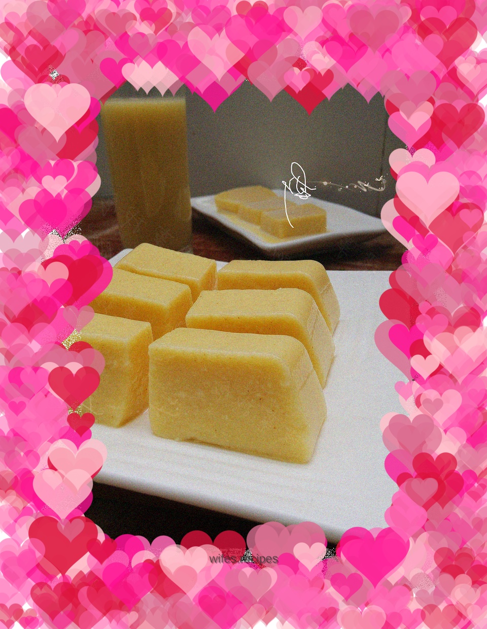 Millet and mung bean cake