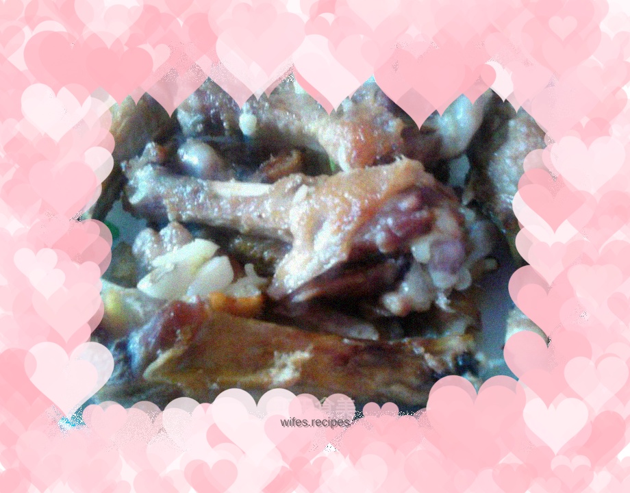 Salt and pepper duck wings