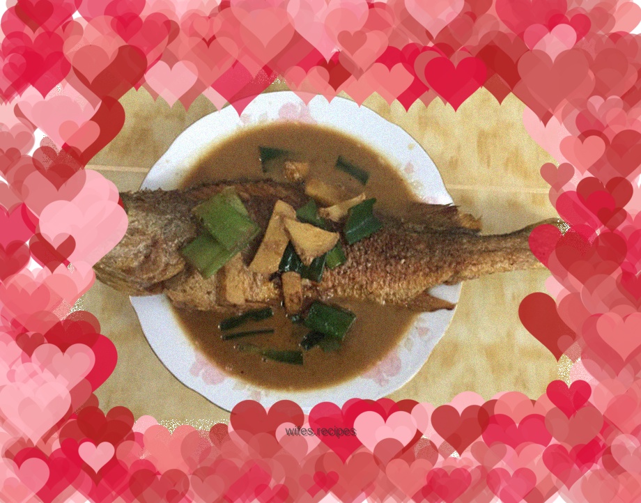 Braised large yellow croaker