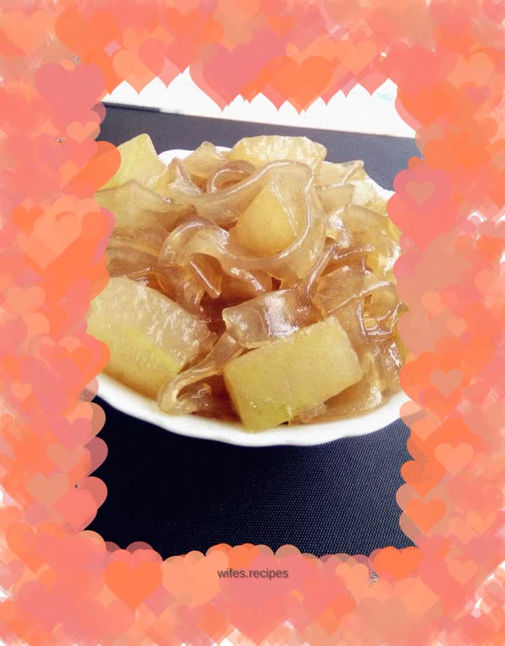 Winter melon roasted vermicelli