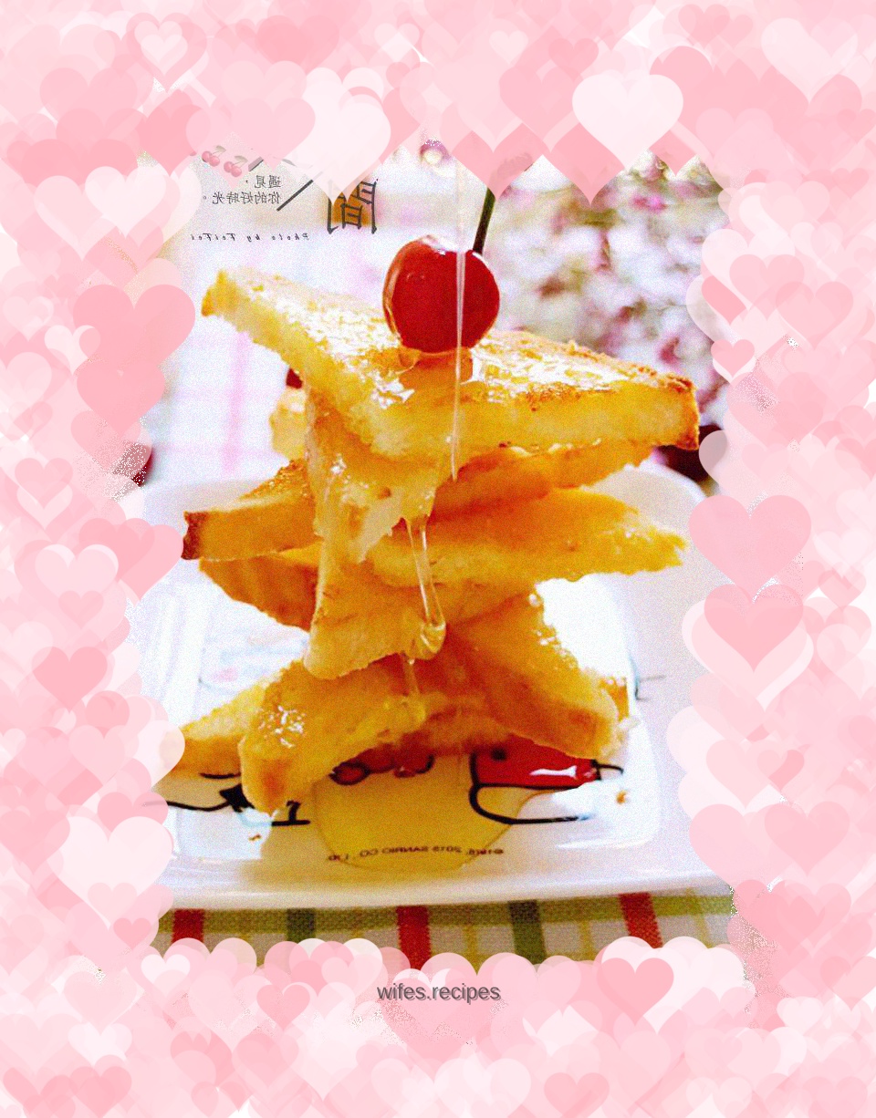 Crispy Honey Toast Slices