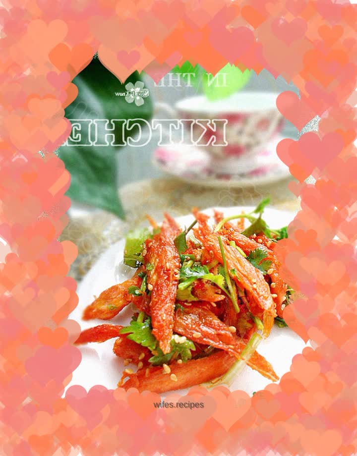 Spicy Pollack Shreds