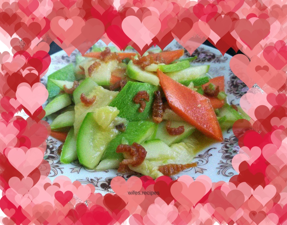 Home cooking ~ Kaiyang zucchini