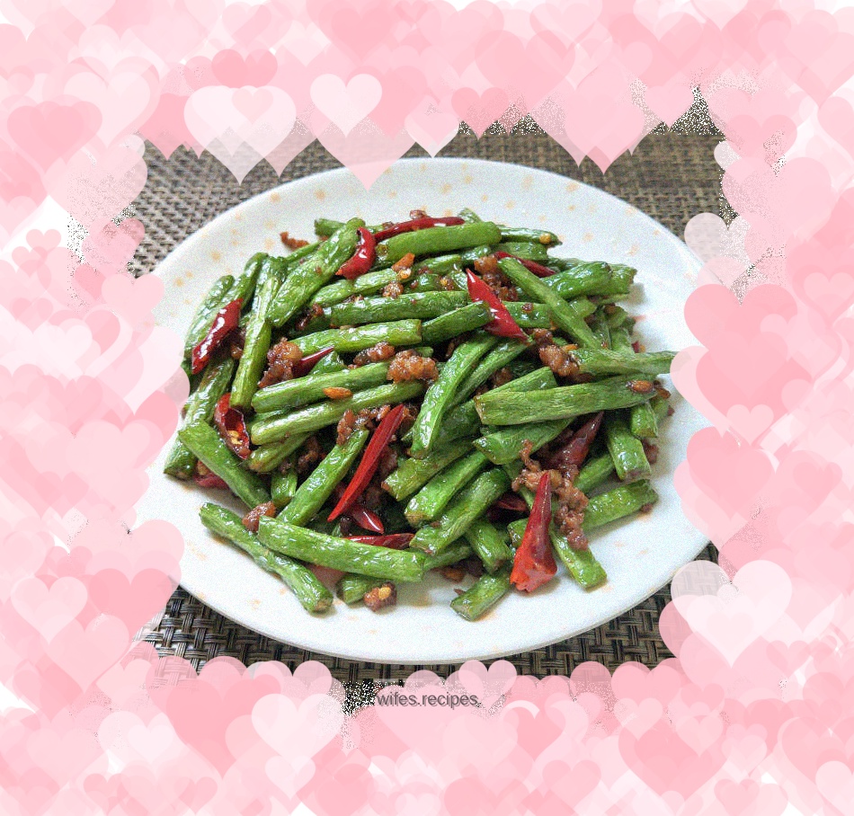 Stir-fried green beans
