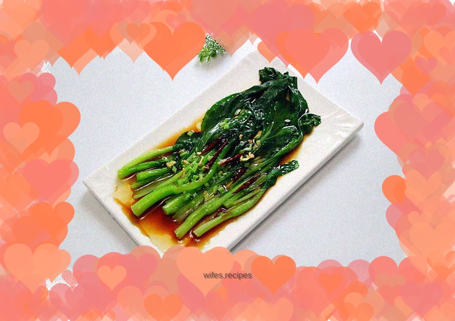 Boiled Choy Sum