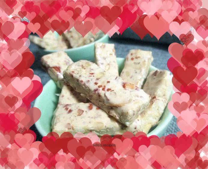 Peanut Nougat Super simple steps, a dessert that can be made without an oven, so delicious that you can’t stop eating it