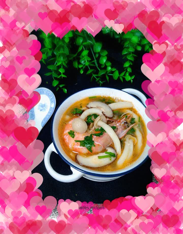 Shrimp and Mushroom Soup