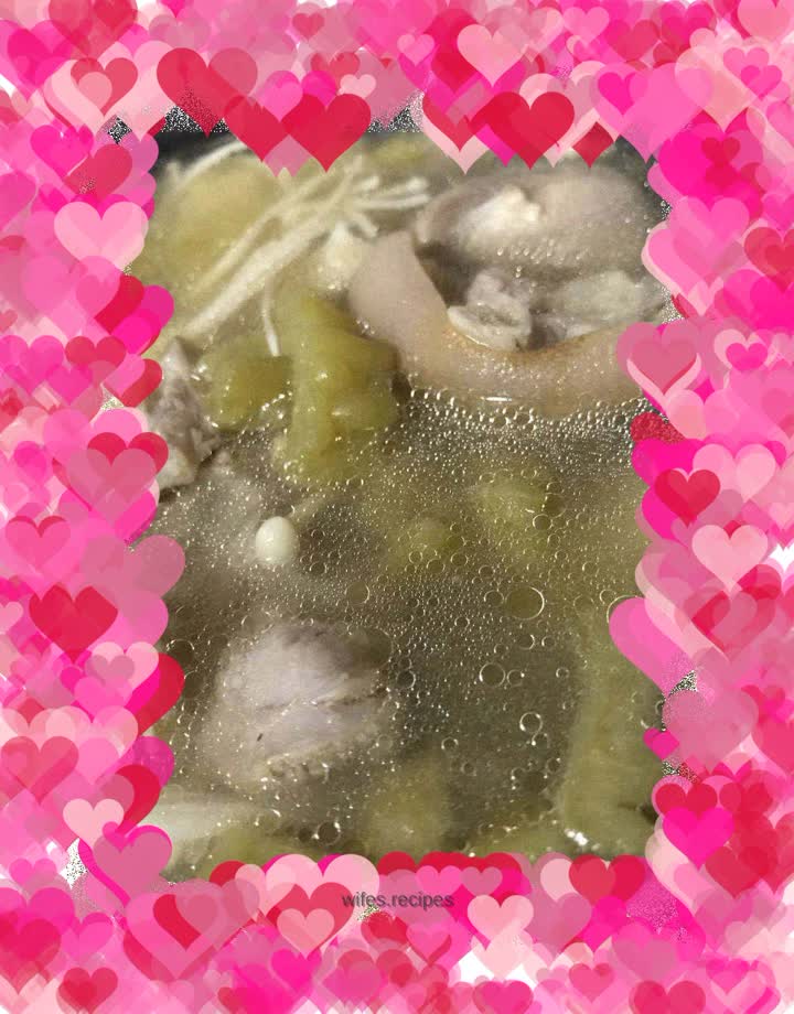 Pig's Knuckle Bitter Melon