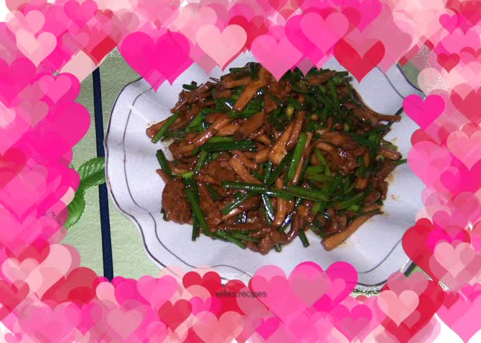 Pleurotus eryngii mushrooms with soy sauce