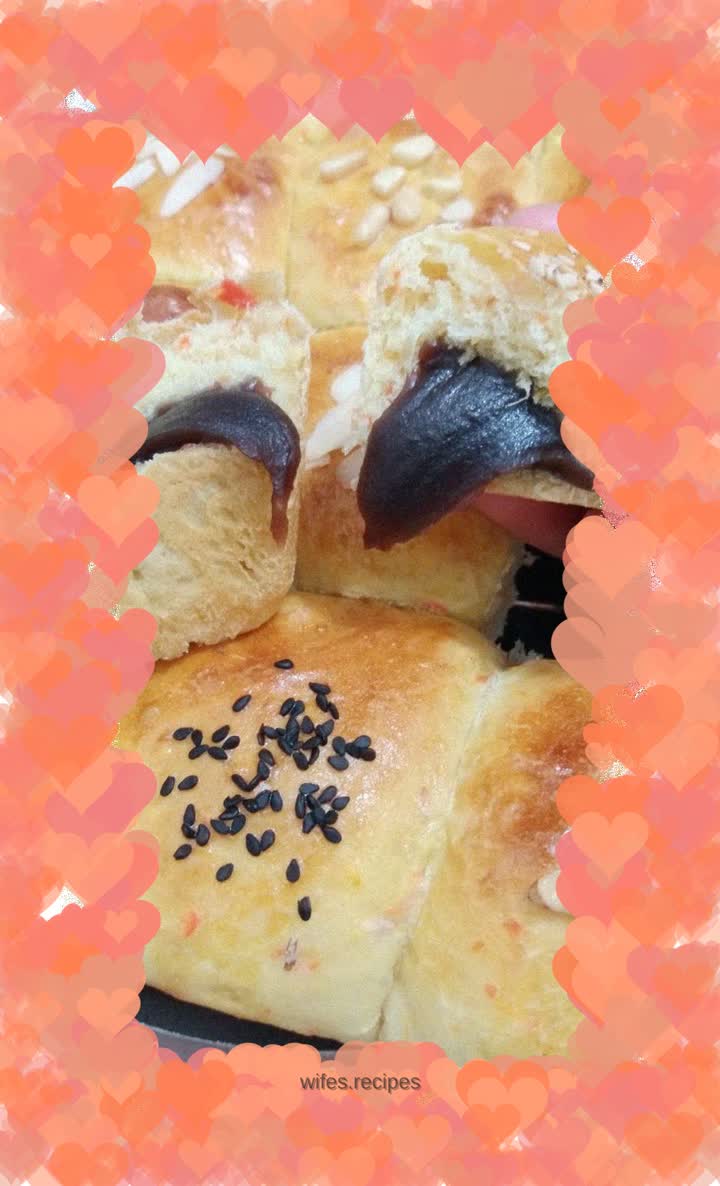 Carrot and bean paste meal pack