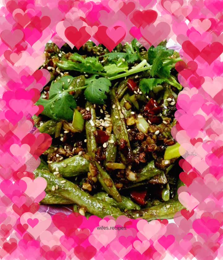 Stir-fried green beans