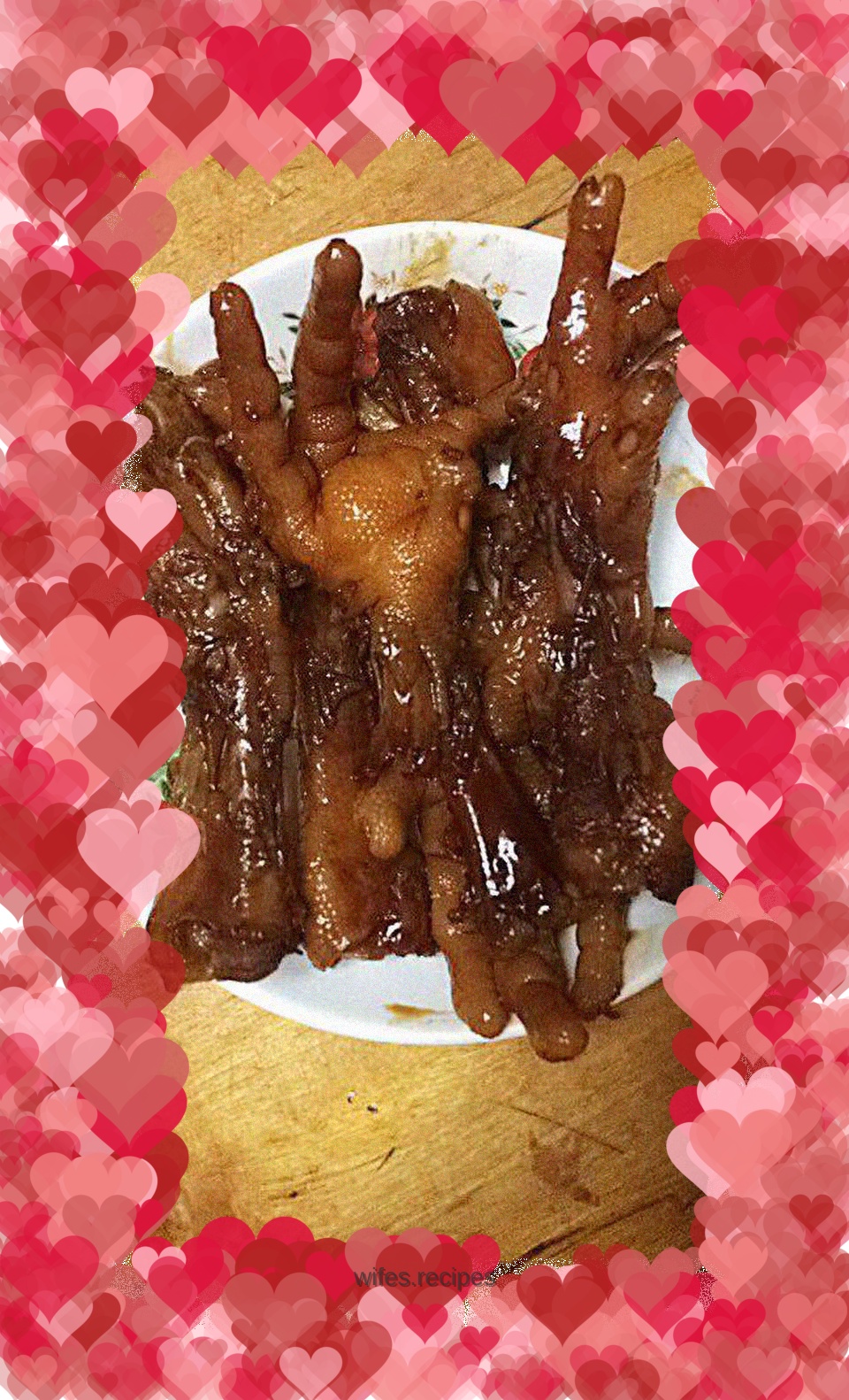 Simple version of chicken feet