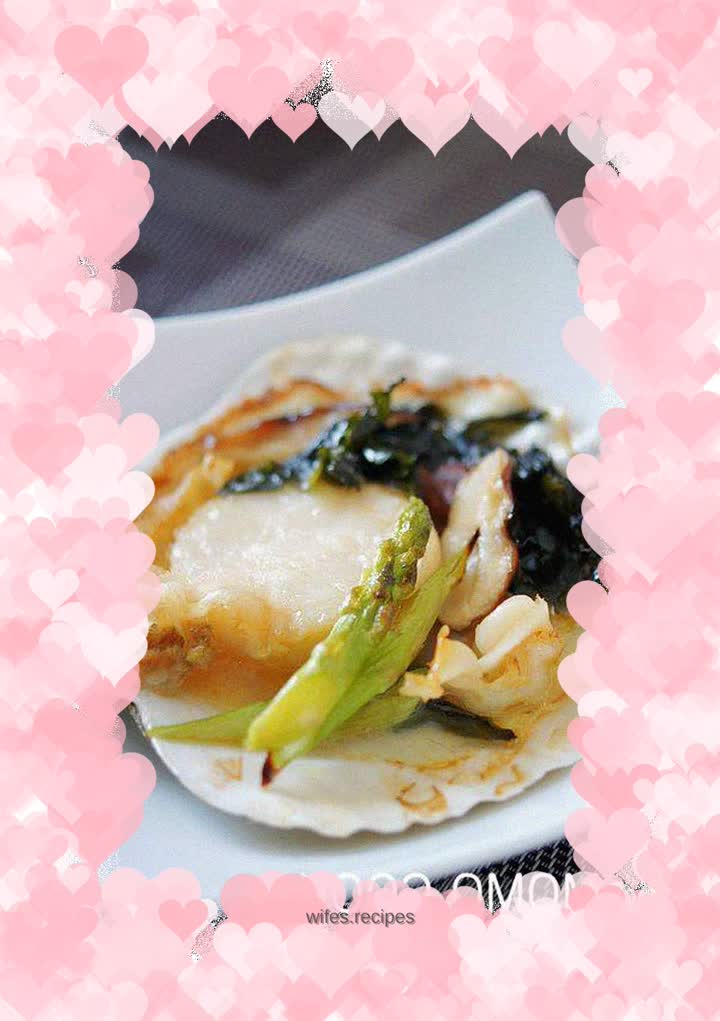 Japanese butter grilled scallops with no cooking skills