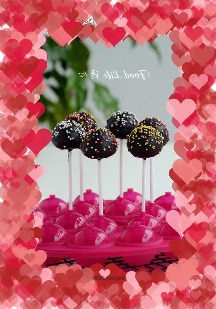 【Chocolate Lollipop Cake】--Sweetness from DIY with your children