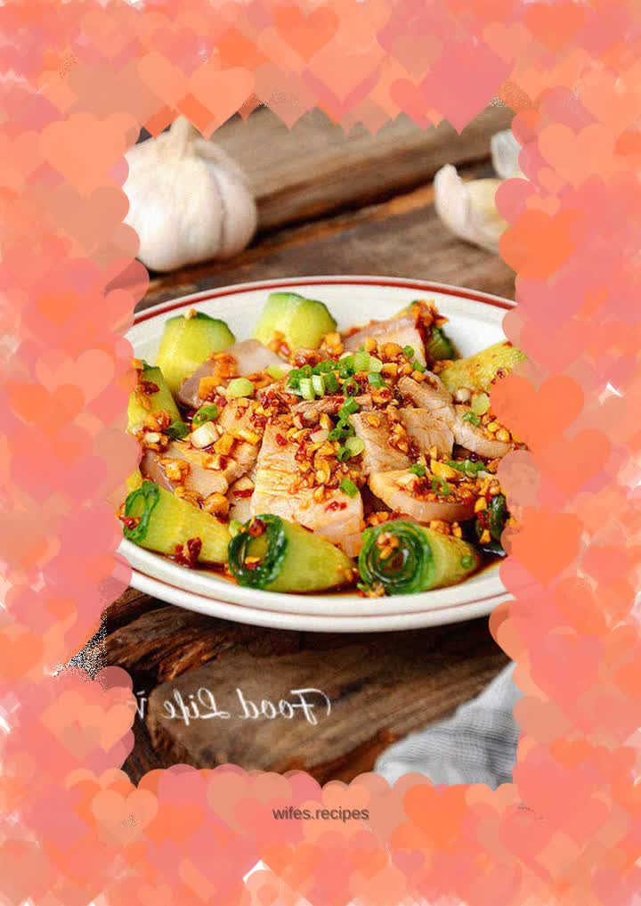 【Garlic White Pork】---Full of rich garlic flavor