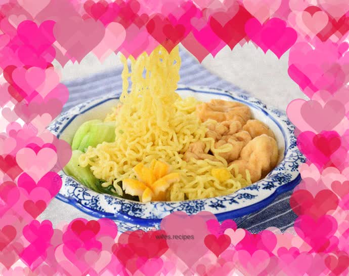 【Hebei】Gluten Ball Shrimp Fish Pan Noodles