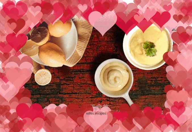 Homemade mayonnaise (salad dressing)