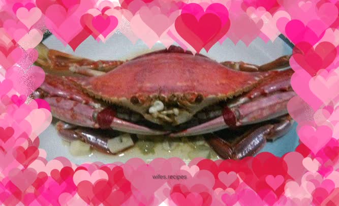 Steamed Crab with Garlic