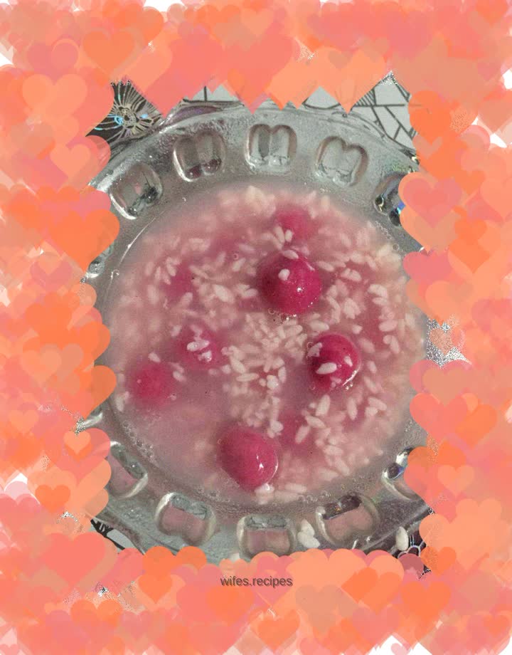 Rouge fermented rice dumplings