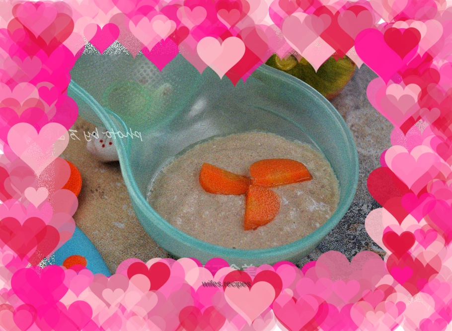 Lamb liver baby rice cereal