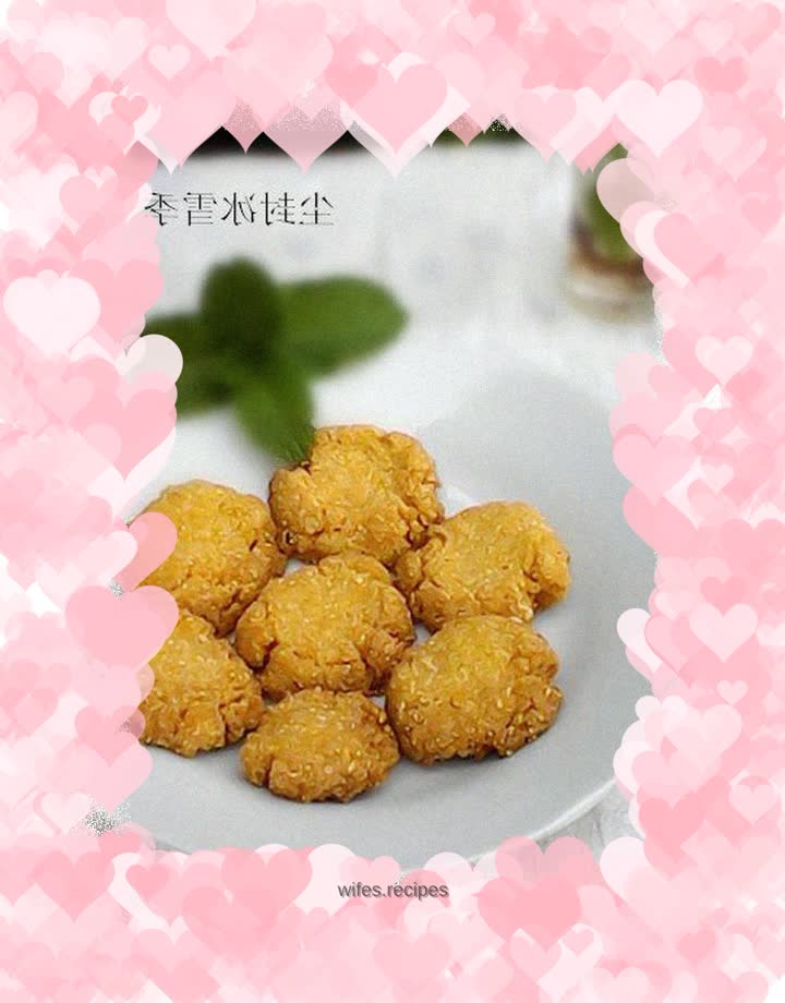 Whole grain margarita cookies