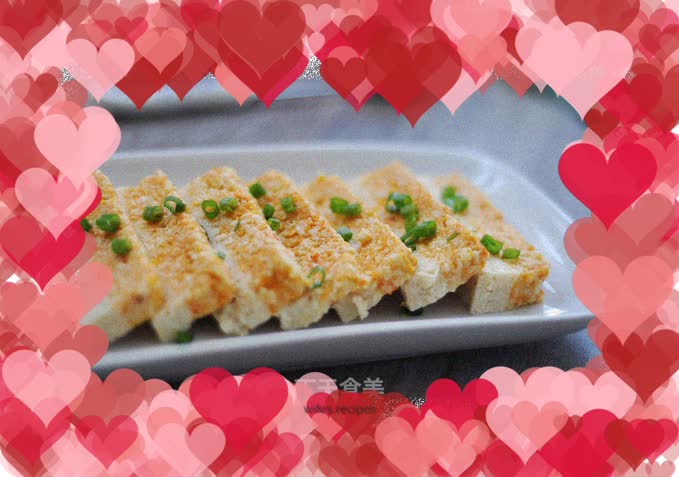 Two-color fish cake slices